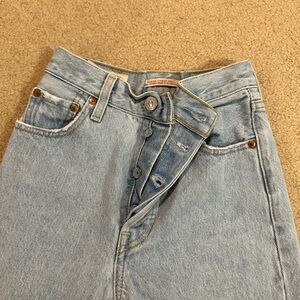 Levi’s 23 taken in at waist but can be let out again